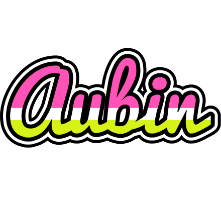 Aubin candies logo