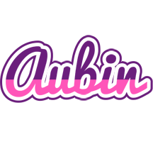 Aubin cheerful logo