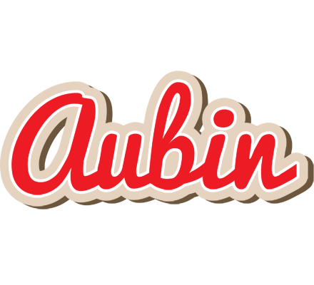 Aubin chocolate logo