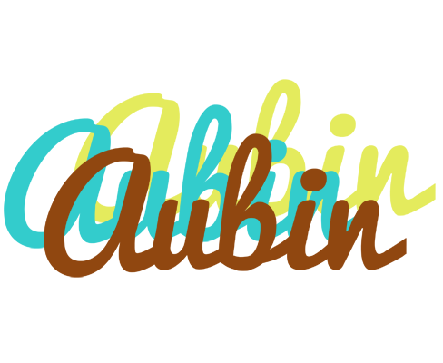 Aubin cupcake logo