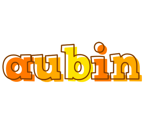 Aubin desert logo