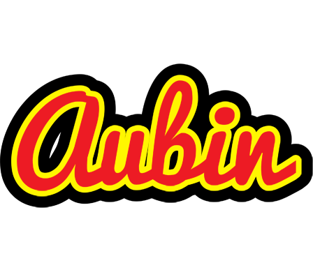 Aubin fireman logo