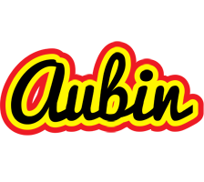 Aubin flaming logo