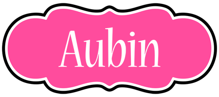 Aubin invitation logo