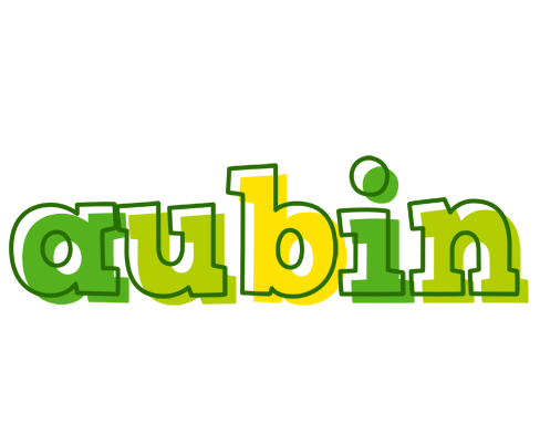 Aubin juice logo