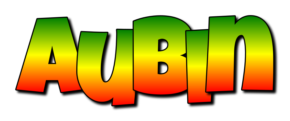 Aubin mango logo
