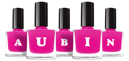 Aubin nails logo