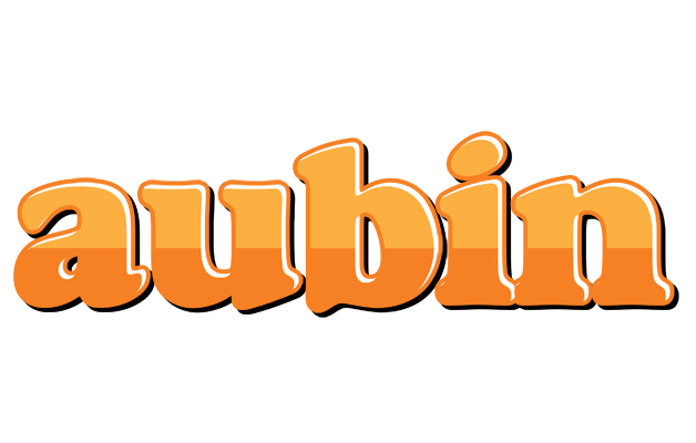 Aubin orange logo