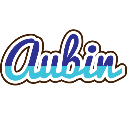 Aubin raining logo