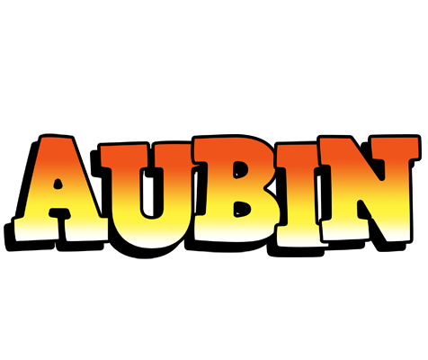 Aubin sunset logo