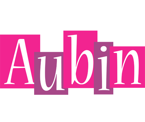 Aubin whine logo