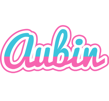 Aubin woman logo