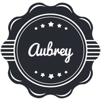 Aubrey badge logo