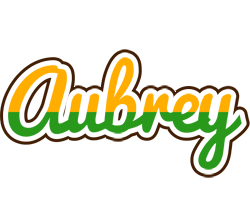 Aubrey banana logo