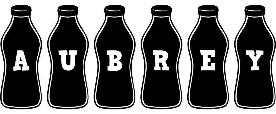 Aubrey bottle logo