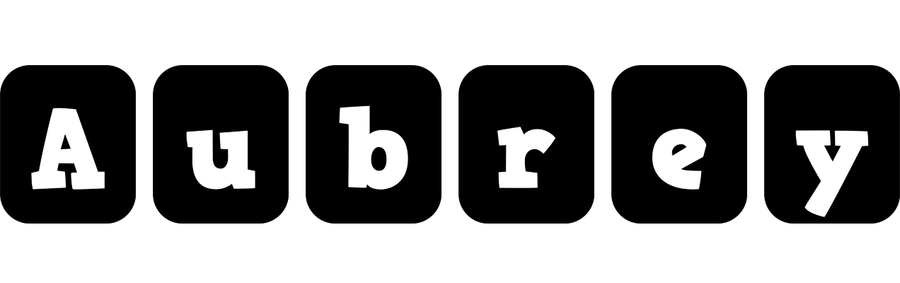 Aubrey box logo