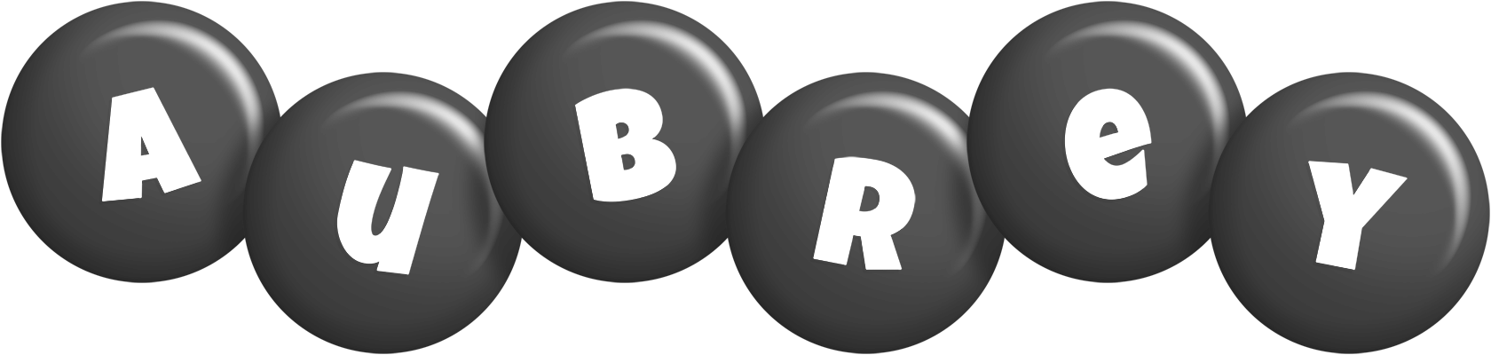 Aubrey candy-black logo