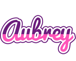 Aubrey cheerful logo