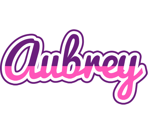 Aubrey cheerful logo