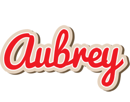 Aubrey chocolate logo