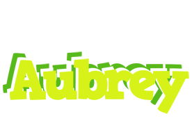 Aubrey citrus logo