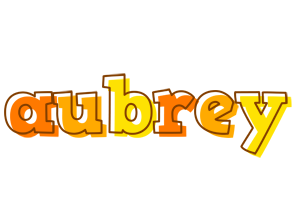 Aubrey desert logo