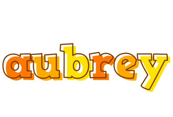 Aubrey desert logo