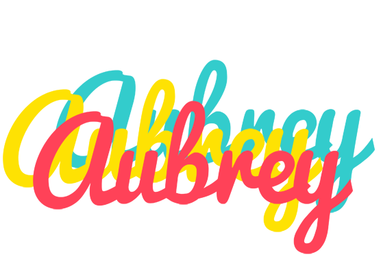 Aubrey disco logo