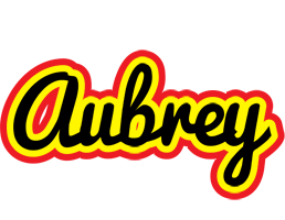 Aubrey flaming logo