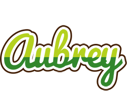 Aubrey golfing logo