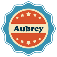 Aubrey labels logo