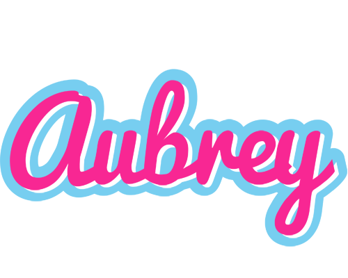 Aubrey popstar logo