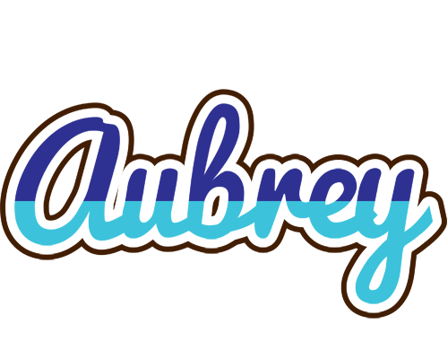 Aubrey raining logo