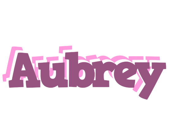 Aubrey relaxing logo