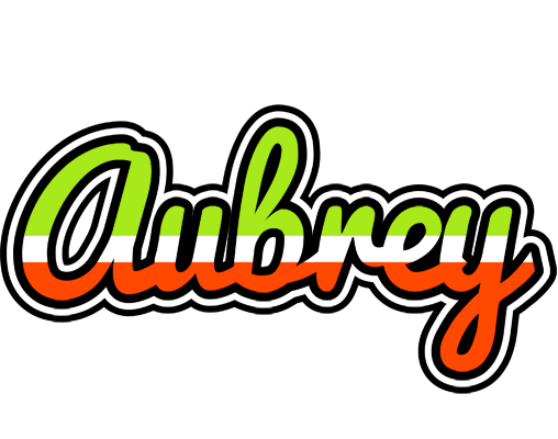 Aubrey superfun logo
