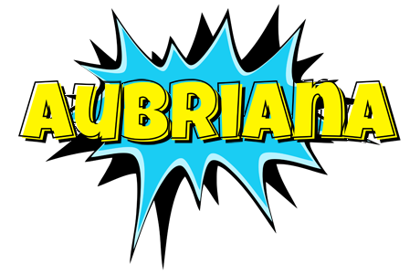 Aubriana amazing logo