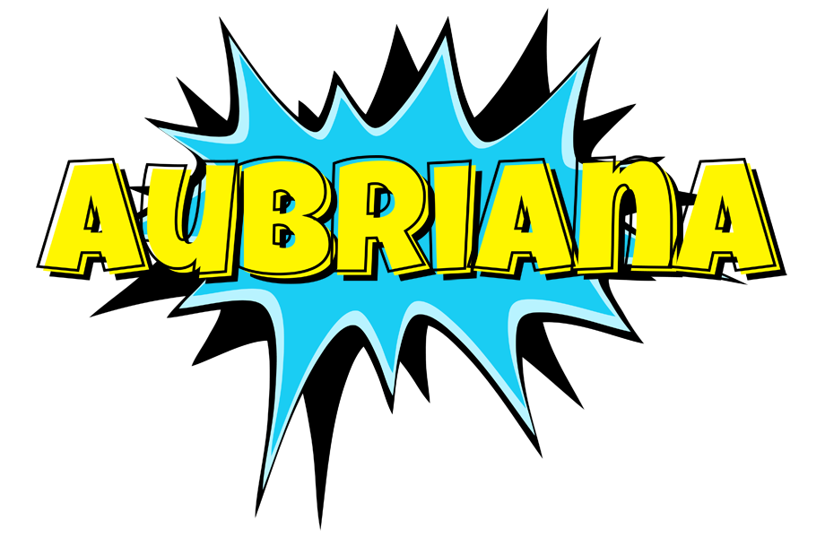 Aubriana amazing logo