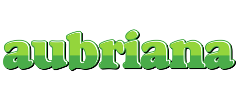 Aubriana apple logo