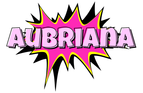 Aubriana badabing logo