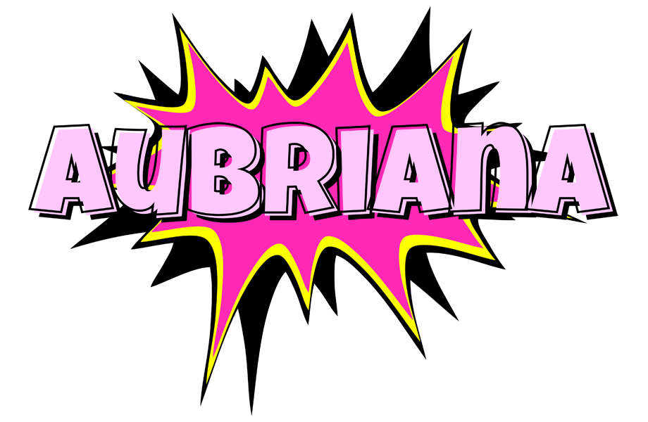 Aubriana badabing logo