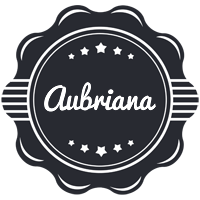 Aubriana badge logo