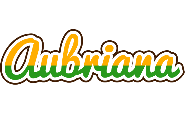 Aubriana banana logo
