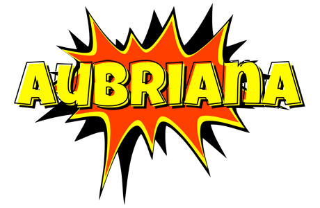 Aubriana bazinga logo