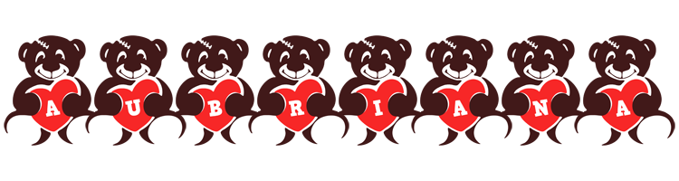 Aubriana bear logo