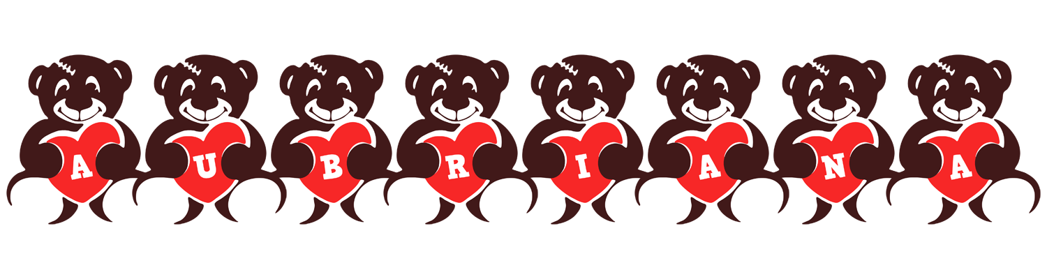 Aubriana bear logo