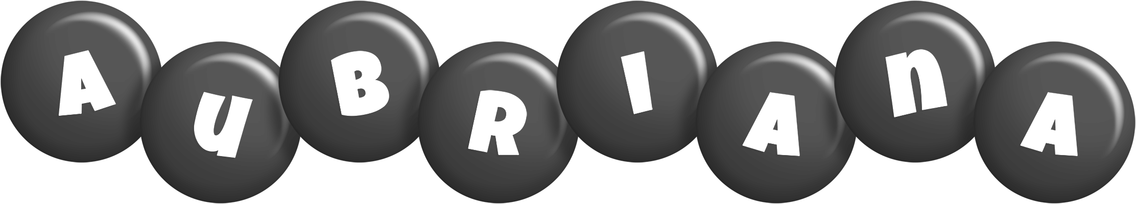 Aubriana candy-black logo