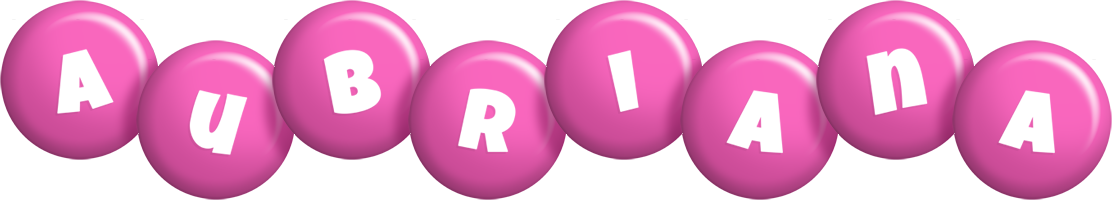 Aubriana candy-pink logo