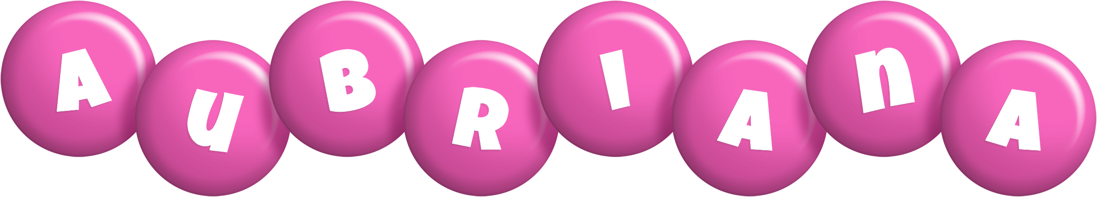 Aubriana candy-pink logo
