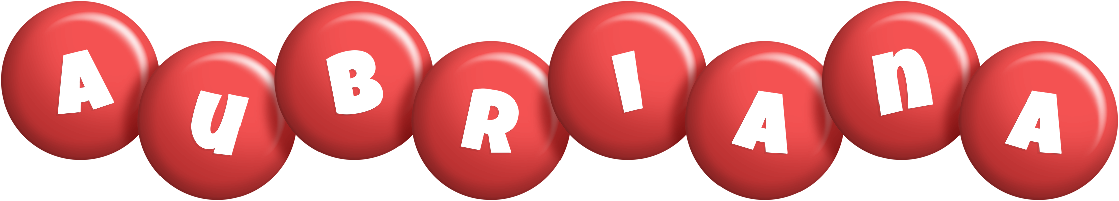 Aubriana candy-red logo