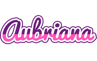 Aubriana cheerful logo